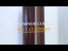 placage en aluminium de colonne