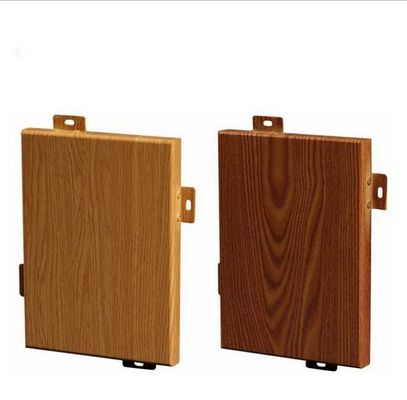 Facile à installer, revêtement en aluminium en bois/marbre moderne avec support technique en ligne