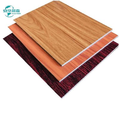 4x8'' en bois à motifs ignifuges ACP ACM en 3/4/5/6 mm pour revêtement extérieur