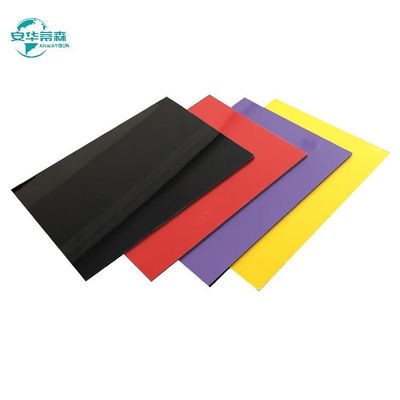 2440 mm Acm Matériau composite haut brillant Panneaux composites extérieurs 5 mm 6 mm