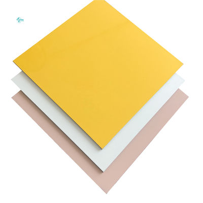 Panneau composite en aluminium ACM ACP revêtu de PE/PVDF brillant de 2 à 6 mm, certifié ISO9001