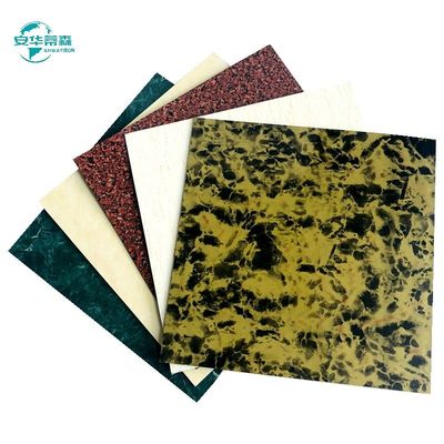 Panneaux composites en aluminium de 2 mm et 3 mm pour divers motifs de marbre